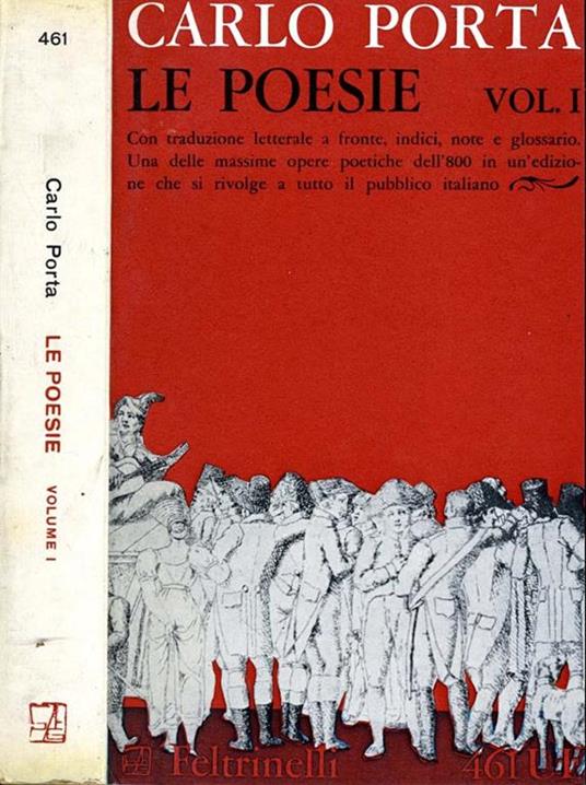 Le Poesie - Carlo Porta - copertina