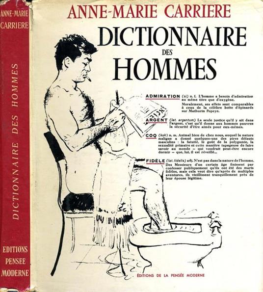Dictionnaire Des Hommes - Anne-Marie Carriere - copertina