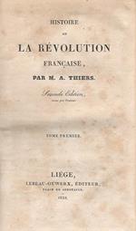 Histoire de la révolution francaise, tome premier