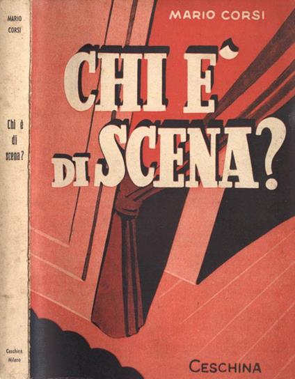 Chi é di scena? - Mario Corsi - copertina