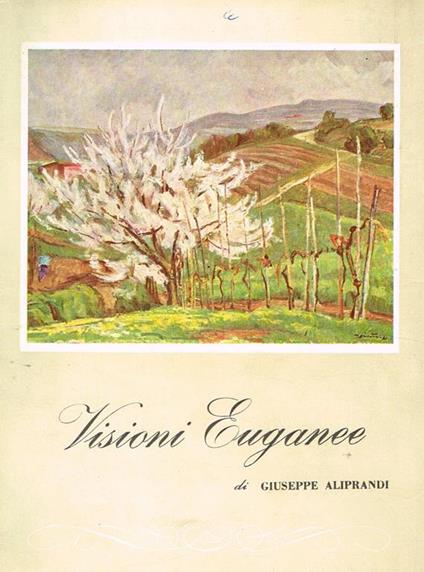 Visioni euganee - Giuseppe Aliprandi - copertina