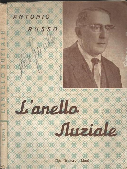 L' anello Nuziale - Antonio Russo - copertina