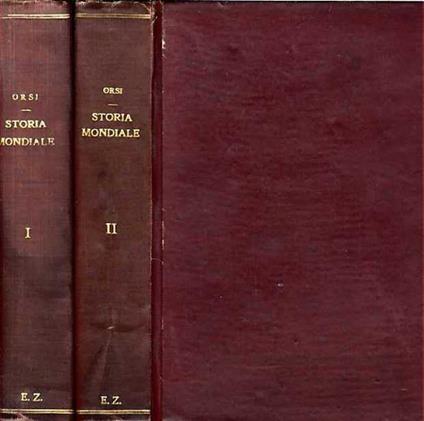 Storia mondiale. Dal 1814 al 1938 - Pietro Orsi - copertina