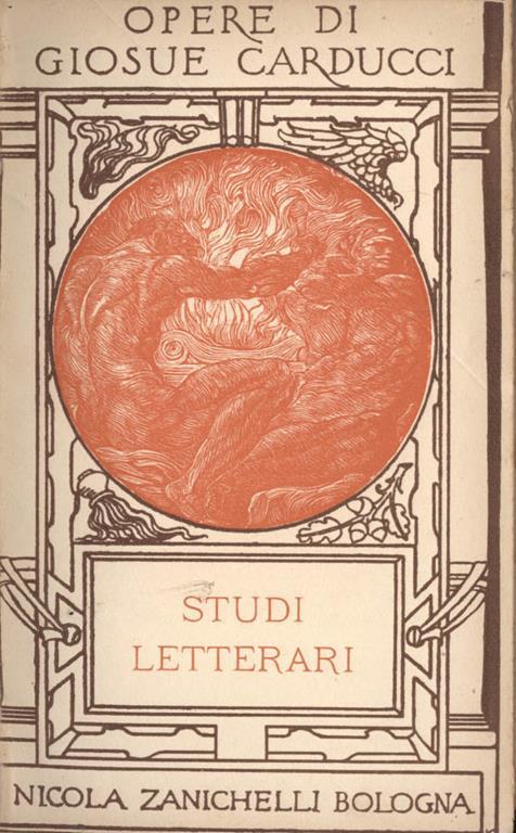 Studi letterari - Giosuè Carducci - copertina