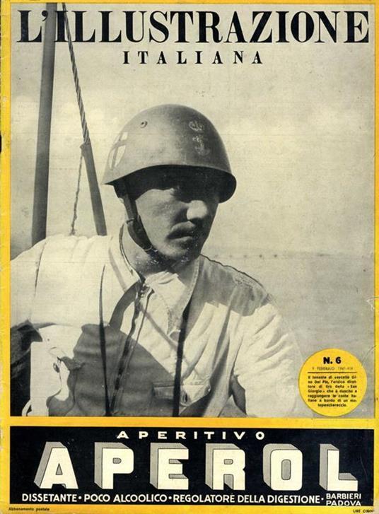 L' illustrazione italiana n.6 del 9 febbraio 1941 - Enrico Cavacchioli - copertina