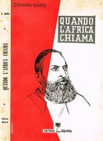 Quando l'africa chiama