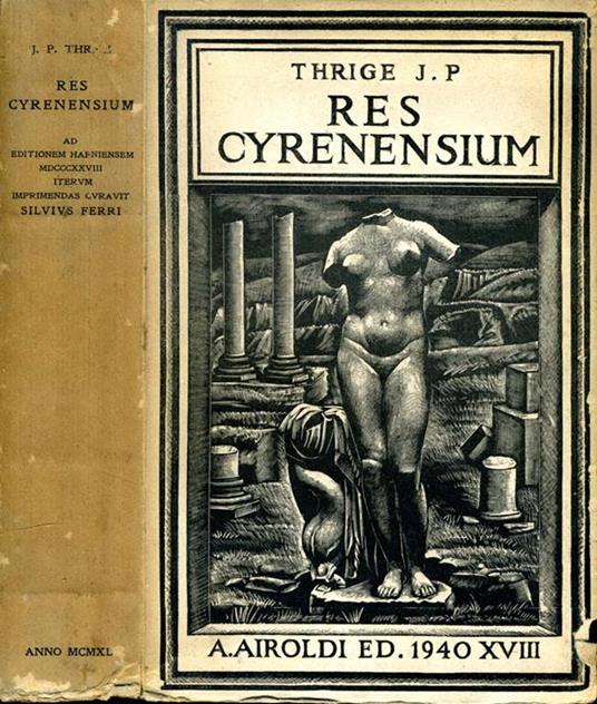 Res Cyrenensium - J. P. Thrige - copertina