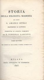 Storia della filosofia moderna, tomo settimo