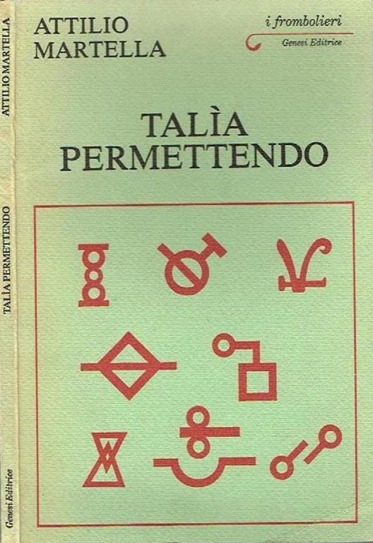 Talia permettendo - Attilio Martella - copertina