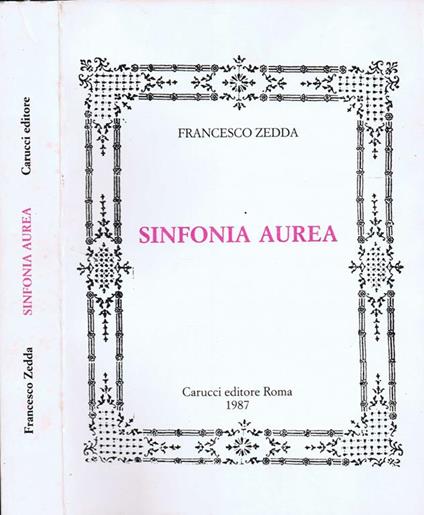 Sinfonia Aurea - Francesco Zedda - copertina