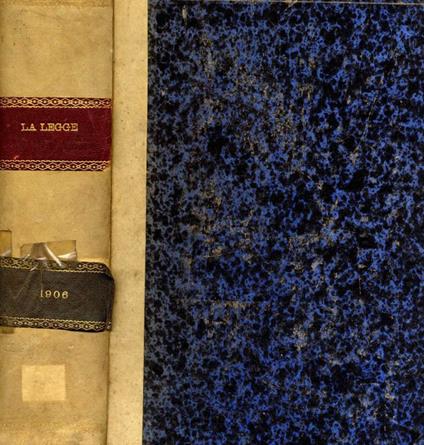 La legge. Monitore giudiziario e amministrativo del regno d'italia - Giorgio Giorgi - copertina