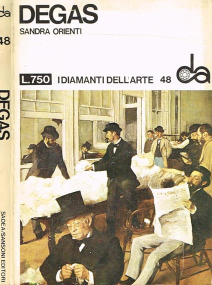 Degas - Sandra Orienti - copertina
