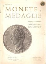 Estratto da Monete e Medaglie. Bimestrale di numismatica