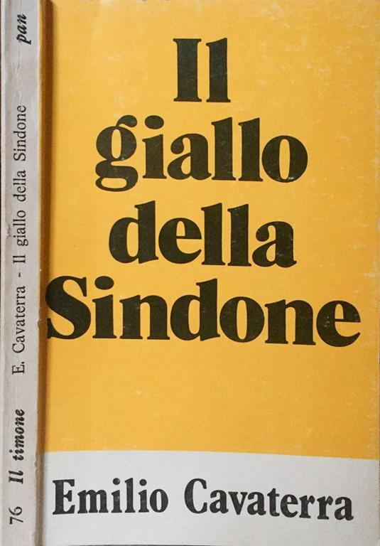 Il giallo della Sindone - Emilio Cavaterra - copertina