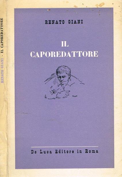 Il Caporedattore - Renato Giani - copertina