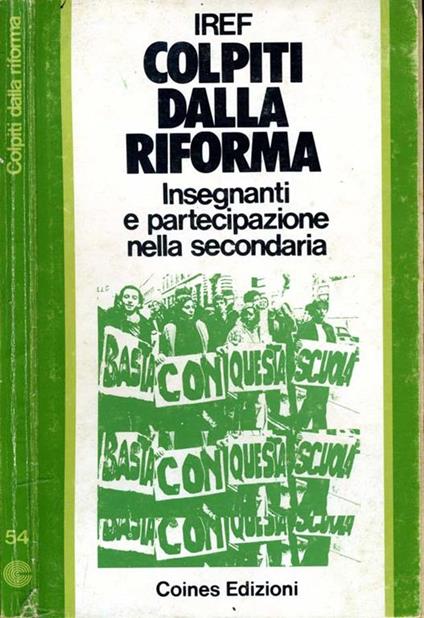 Colpiti Dalla Riforma. Insegnanti e partecipazione nella secondaria - copertina