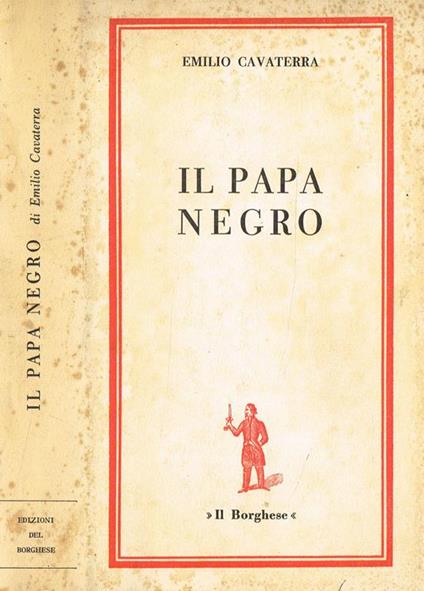 Il Papa Negro - Emilio Cavaterra - copertina