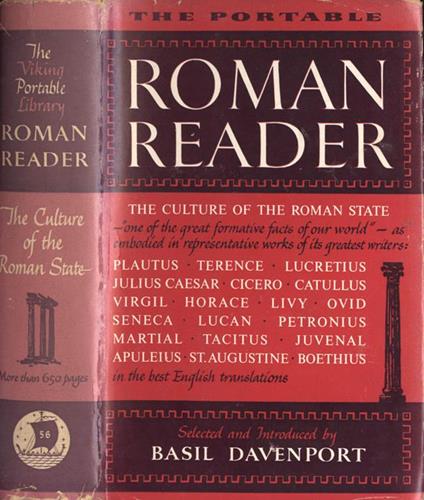 The Portable Roman Reader - copertina