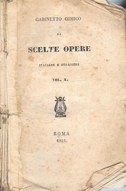 Gabinetto Comico di Scelte Opere Italiane e Straniere - copertina