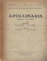 Apollinaris n. 3-4. Commentarius Iuris Canonici