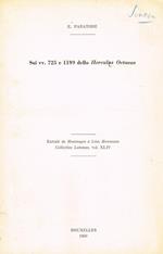 Sui Vv. 725 E 1199 Dello Hercules Oetaeus. Extrait De Hommages à Leon Herrmann. Collection Latomus, Vol. Xliv