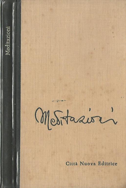 Meditazioni - copertina