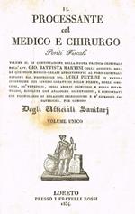 Il Processante Col Medico Chirurgo Periti Fiscali