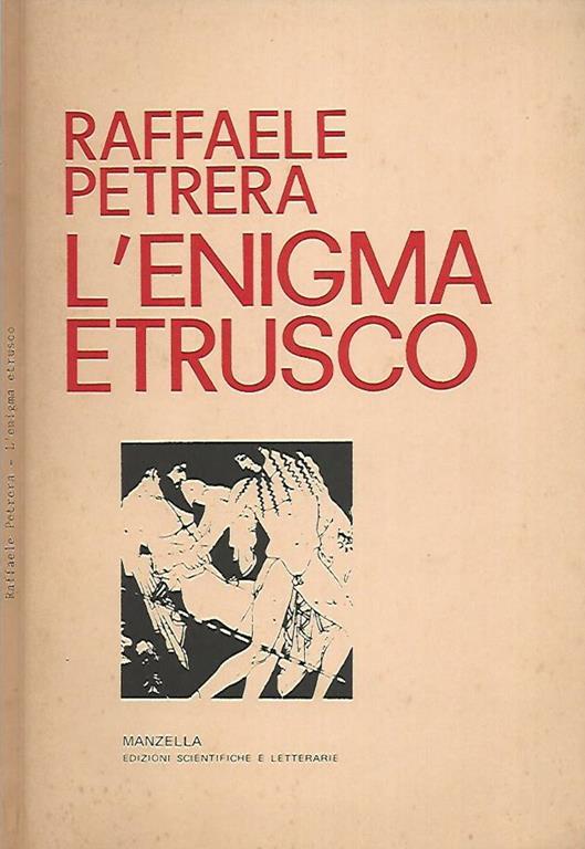 L' enigma etrusco - Raffaele Petrera - copertina