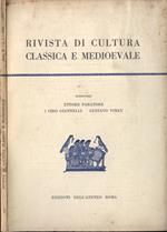Rivista di cultura classica e medioevale-Anno II n. I