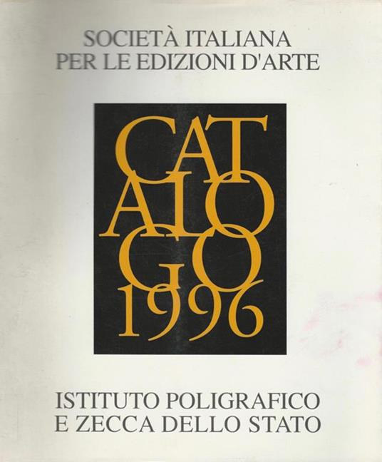 Catalogo Sipleda 1996. (litografie serigrafie incisioni multipli scultorei multipli tessili) - copertina
