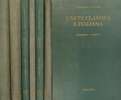 L' Arte Classica E Italiana - Leonardo Borgese - copertina