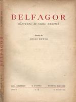 Belfagor N. 3. Rassegna di varia umanità