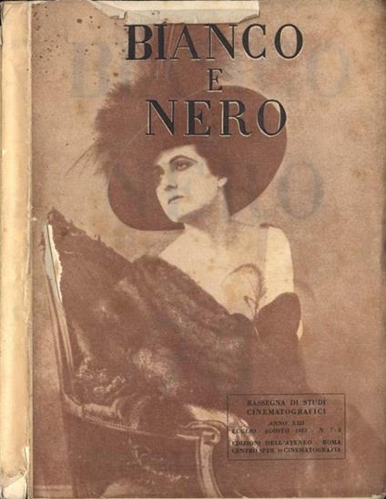Bianco e nero. Rassegna di studi cinematografici - copertina