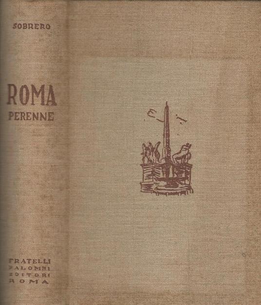 Roma perenne - Mario Sobrero - copertina