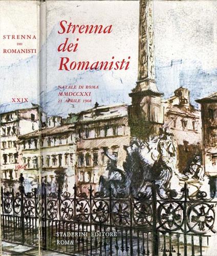 Strenna dei Romanisti. Natale di roma 1968 - copertina