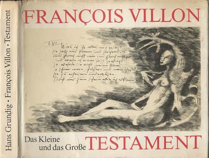 Das Kleine und Grobe Testament - François Villon - copertina