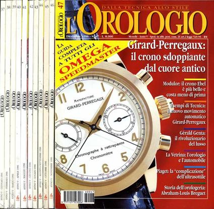 L' Orologio del 1996 - copertina