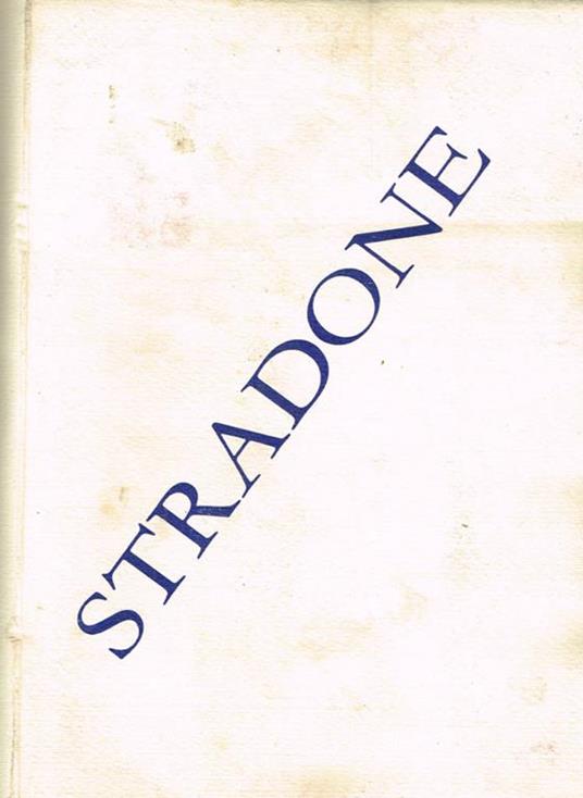 Stradone - copertina