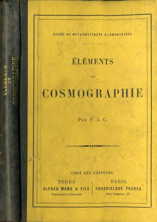 Elements De Cosmographie - copertina