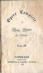 Opere complete di Silvio Pellico da Saluzzo