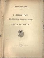 L' alliterazione nel dramma shakespeariano e nella poesia italiana