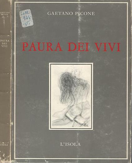 Paura dei vivi - Gaetano Picone - copertina