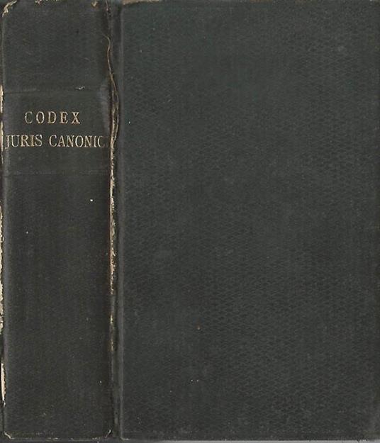Codex iuris canonici - copertina