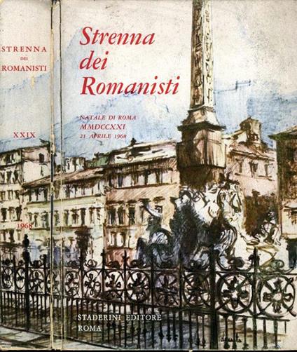 Strenna dei Romanisti. Natale di roma 1968 - copertina