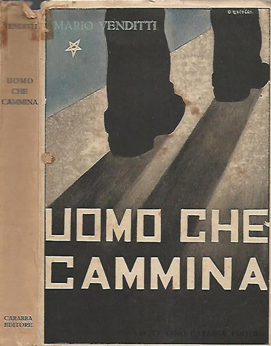 Uomo che cammina - Mario Venditti - copertina