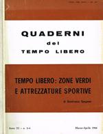 Quaderni del Tempo Libero Anno III N. 3-4 9-10