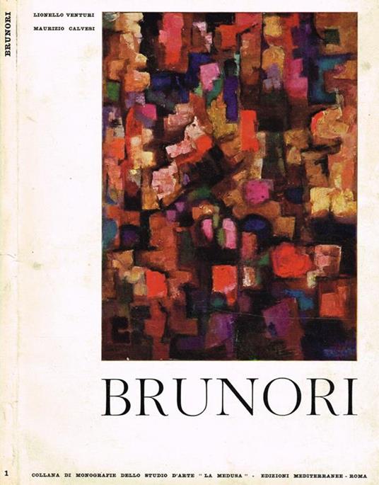 Brunori - Lionello Venturi - copertina