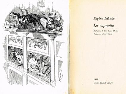 La Cagnotte - Eugéne Labiche - copertina