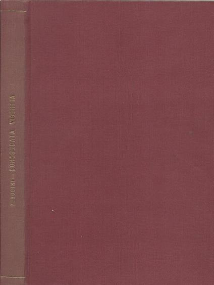 Concordata Vigentia. Notis historicis et iuridicis declarata - Angelo Perugini - copertina