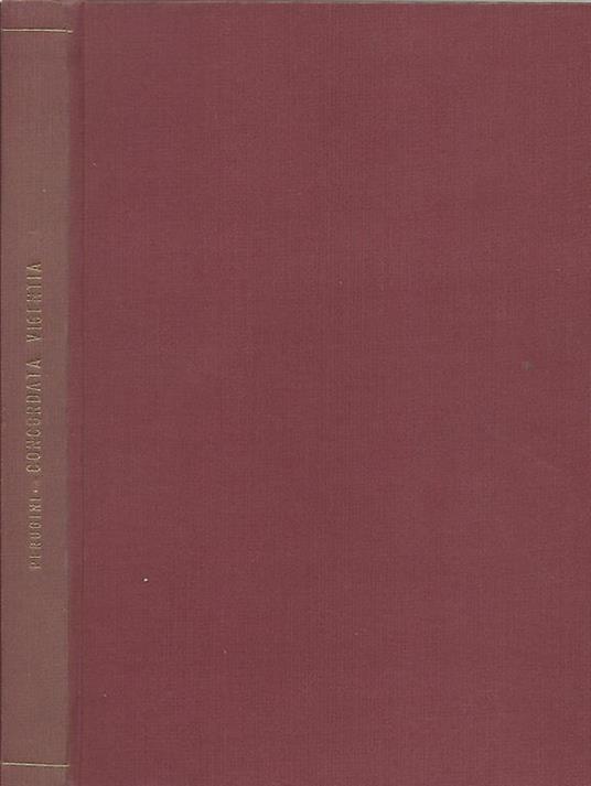 Concordata Vigentia. Notis historicis et iuridicis declarata - Angelo Perugini - copertina